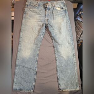 Levi's Light Blue Straight Leg Jeans